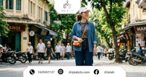 Cách phối áo sơ mi với áo thun nữ cho nàng mũm mĩm cùng quần cạp cao tạo outfit cân đối, hiện đại và thanh lịch