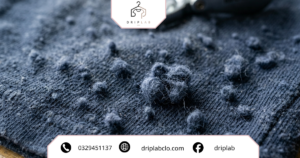 Vải cotton bị xù lông và vón hạt sau nhiều lần giặt