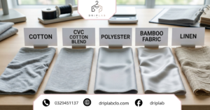 So sánh vải cotton với polyester và cotton pha CVC