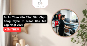 In Áo Theo Yêu Cầu: Nên Chọn Công Nghệ In Nào? Báo Giá Cập Nhật 2026