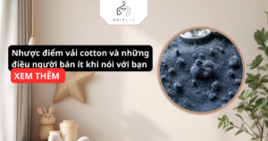 Nhược điểm vải cotton và những điều người bán ít khi nói với bạn
