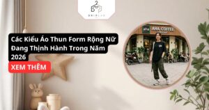 Các Kiểu Áo Thun Form Rộng Nữ Đang Thịnh Hành Trong Năm 2026