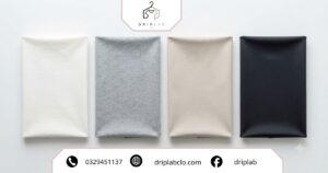 Các chất liệu vải áo thun phổ biến gồm Cotton, Polyester, CVC và TC