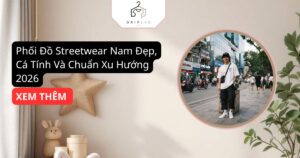 Phối Đồ Streetwear Nam Đẹp, Cá Tính Và Chuẩn Xu Hướng 2026