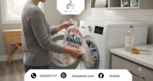 Cách giặt áo có hình in bằng máy giặt đúng cách để bảo vệ hình in