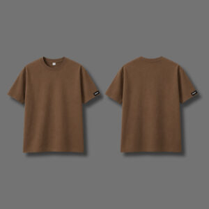 Áo Thun Trơn Màu Nâu Form Oversize Unisex DRIPLAB