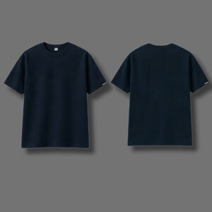 Áo Thun Trơn Màu Xanh Navy Form Oversize Unisex DRIPLAB