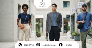 Xu hướng phối đồ với áo thun xanh dương theo phong cách Casual, Hàn Quốc và Streetwear